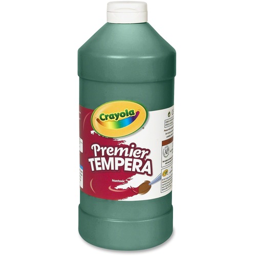 Crayola Premier Tempera Paint - 2 lb - 1 Each - Green