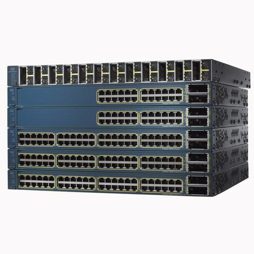 Cisco Catalyst 3560E-48PD-S Multi-layer Ethernet Switch with PoE - 2 x X2 - 48 x 10/100/1000Base-T