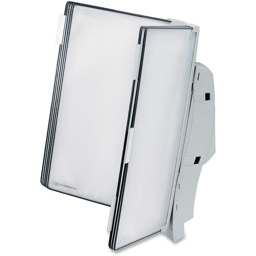 Tarifold Reference Wall Display Unit - 10 Panels - Wire-reinforced - White - 1 Each