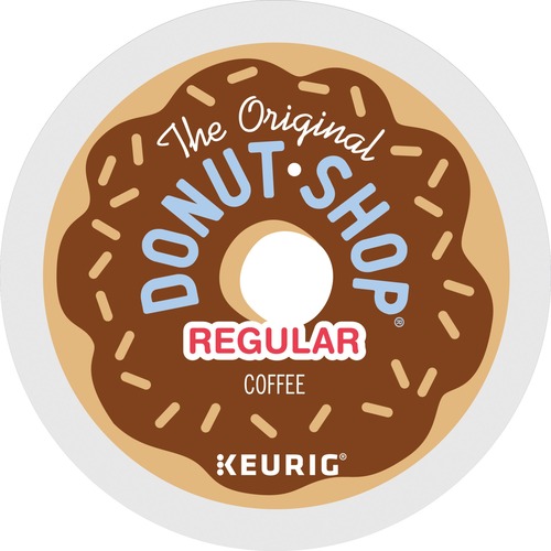 The Original Donut Shop® K-Cup Regular Coffee - Compatible with Keurig Brewer - Medium - 24 / Box