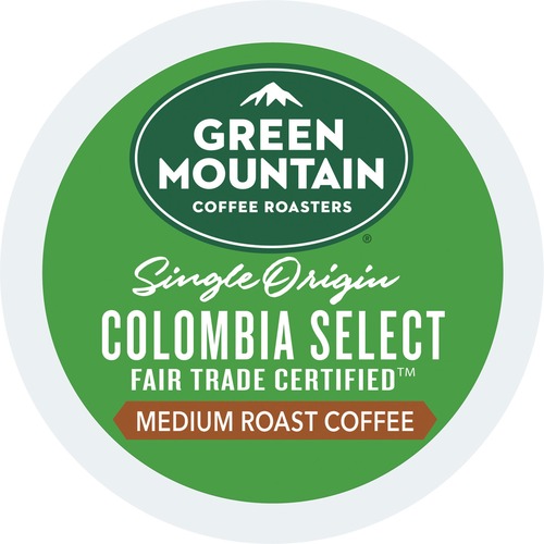 Green Mountain Coffee Roasters® K-Cup Colombia Select Coffee - Compatible with Keurig Brewer - Medium - 24 / Box