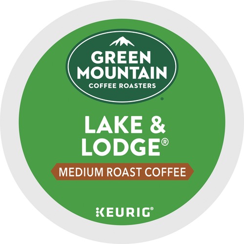 Green Mountain Coffee Roasters® K-Cup Lake & Lodge Coffee - Compatible with Keurig Brewer - Medium - 24 / Box