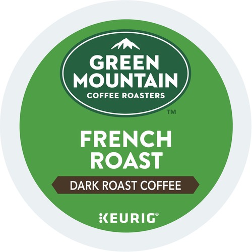 Green Mountain Coffee Roasters® K-Cup French Roast Coffee - Compatible with Keurig Brewer - Dark - 24 / Box