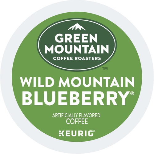 Green Mountain Coffee Roasters® K-Cup Wild Mountain Blueberry Coffee - Compatible with Keurig Brewer - 24 / Box