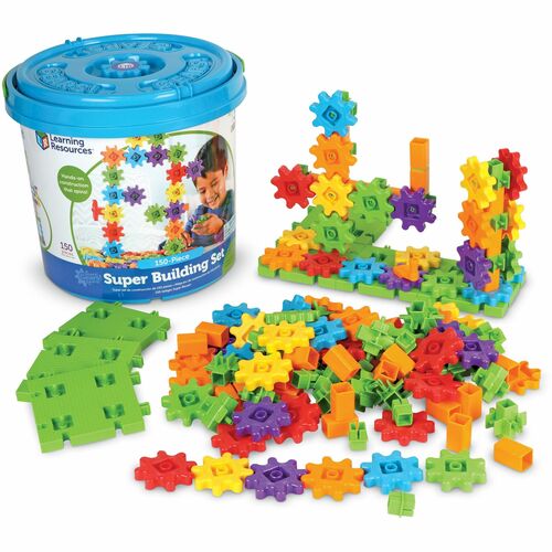 Gears!Gears!Gears! Super Set - Theme/Subject: Learning - Skill Learning: Early Skill Development - 3-10 Year - 150 Pieces