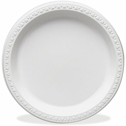 Tablemate Dinnerware Plate - 10.3" Diameter - Plastic Body - 125 / Pack