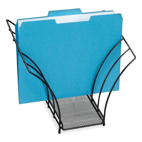 Rolodex Mesh Butterfly Sorter - Desktop - Black - 1 Each