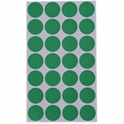 Universal Color Coded Label - x 3/4" Diameter - Full Sheet - Removable Adhesive - Round - Green - Paper - Self-adhesive, Removable, Write-on Label - 28 / Sheet - 36 Total Sheets - 1008 Total Label(s) - 1008 Labels/Pack - 1 / Pack