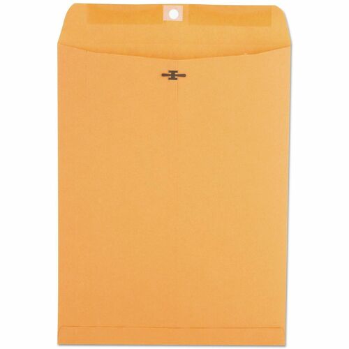 Universal Envelope - #93 - 28 lb - Clasp/Gummed Flap - Brown Kraft - Kraft Paper - 100 / Box