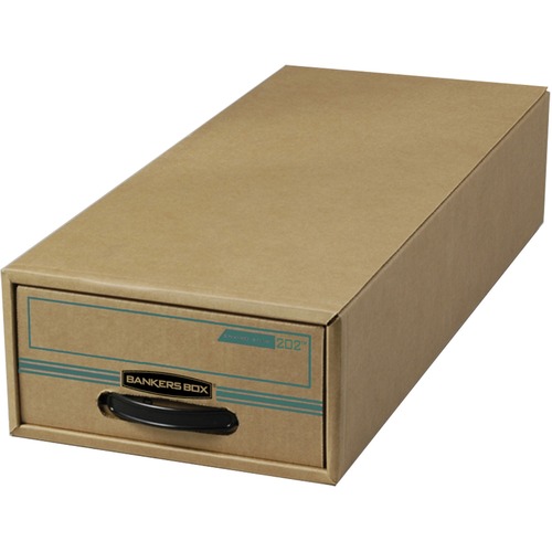 Recycled Stor/Drawer® - Letter - External Dimensions: 10.8" Width x 25.9" Depth x 5.5"Height - Media Size Supported: Cheque - Kraft, Green - 1 Each = FEL00202