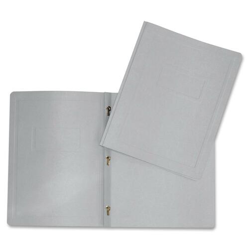 Hilroy Letter Recycled Report Cover - 8 1/2" x 11" - 3 Fastener(s) - Gray - 25 / Pack - Report Covers - HLR06211