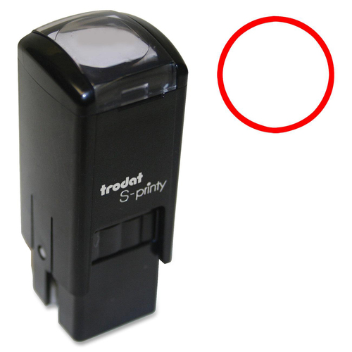 Trodat Self Inking Stamp - Design Stamp - Red - 1 Each - Pre-Inked Stamps - TRO11391