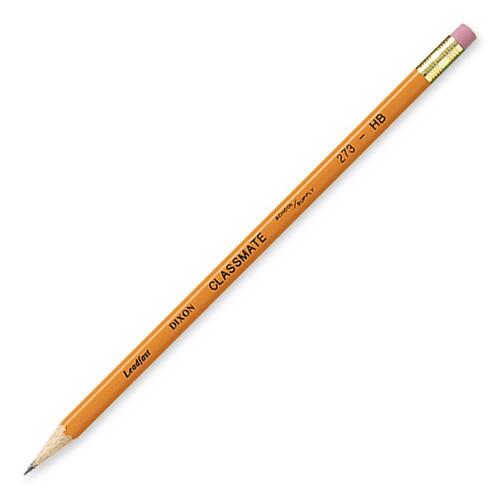 Dixon Classmate Pencil With Eraser - 144 / Box