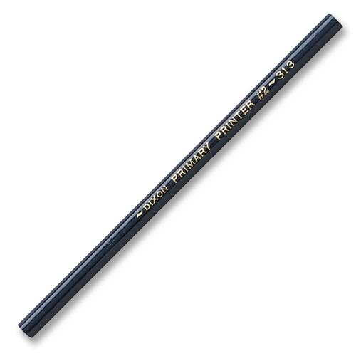 Dixon Primary Pencil - #2 Lead - Blue Barrel - 1 Each - Wood Pencils - DIX18995