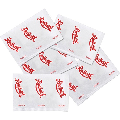 Redpath Fresh Sealed Sugar Packets - 3.5 g - 1000/Carton - Sugar & Sweeteners - RPG18MI102