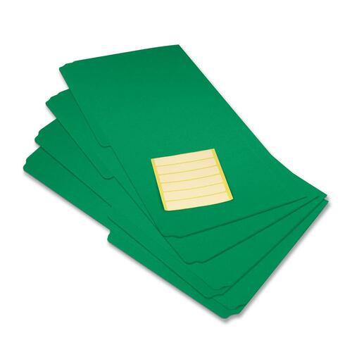 VLB 1/2 Tab Cut Legal Top Tab File Folder - Polypropylene - Green - 12 / Pack - Top Tab Colored Folders - VLB37115