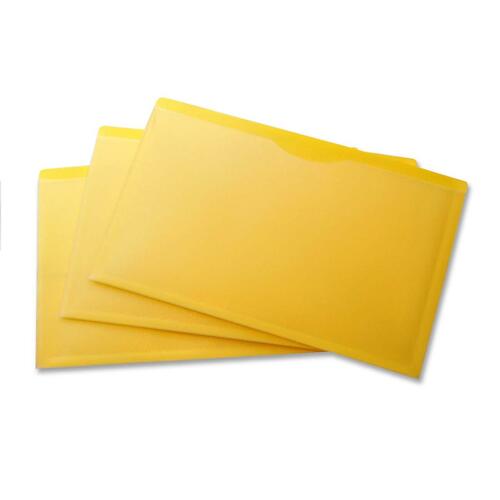 VLB Legal File Jacket - 14 1/2" x 10 1/4" - 1" Expansion - Poly - Clear, Opaque - 1 Each - Poly Jackets - VLB37156
