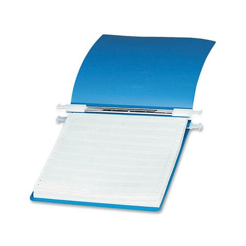 Acco Vinyl Data Binder - 6" Binder Capacity - Vinyl - Blue - Recycled - Dust Proof, Crack Resistant, Retractable, Burst Resistance - 1 Each - Data Binders - ACC56113