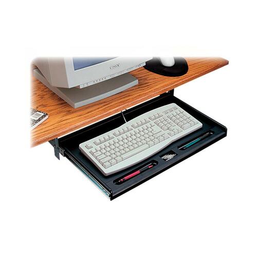 Exponent Microport Underdesk Keyboard Drawer - Black - 1