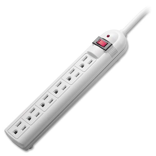 Exponent Microport 6-Outlets Surge Suppressor - 6 - 750 J