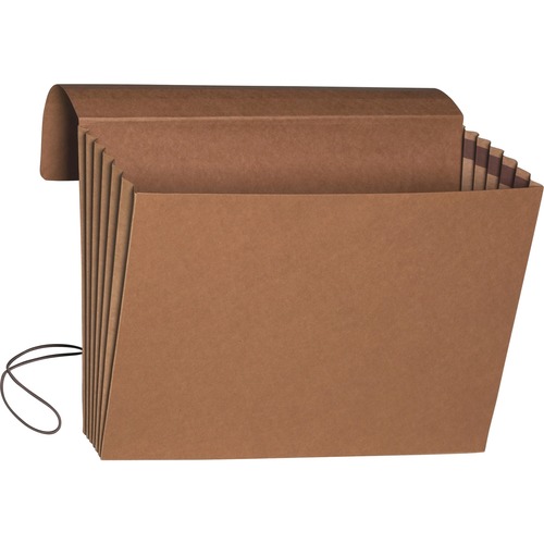 Smead Legal Recycled File Wallet - 9 1/2" x 14 5/8" - 700 Sheet Capacity - 5 1/4" Expansion - Redrope, Tyvek, Paper - 30% Recycled - 1 Each