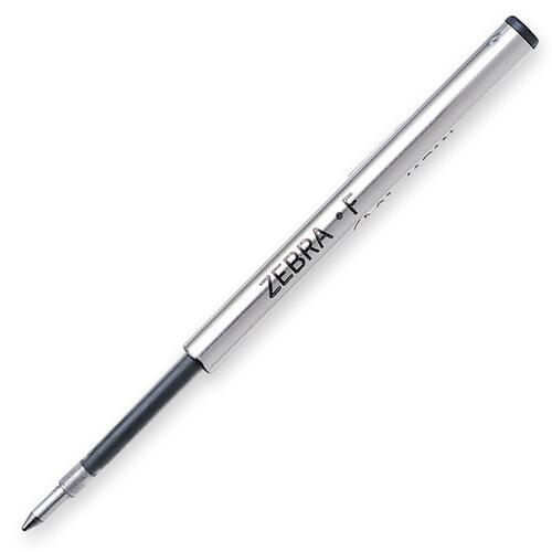 Zebra Pen F-Series Pen Refill - Fine Point - Black Ink - 1 Each