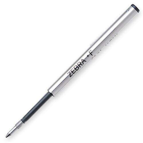 Zebra Pen F-Series Pen Refill - Fine Point -  LeadBlack Ink - 1 Each