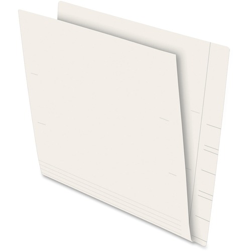 Pendaflex Letter Recycled End Tab File Folder - Ivory - 10% Recycled - 100 / Box = PFX97260