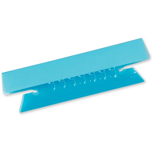 Pendaflex Hanging File Folder Tab - Blank Tab(s) - Blue Plastic Tab(s) - 25 / Pack = PFX97302