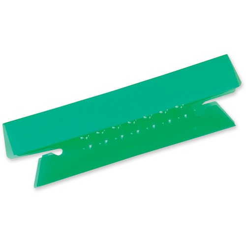 Pendaflex Hanging File Folder Tab - 3.5", Blank Tab(s) - Bright Green Plastic Tab(s) - 25 / Pack - Hanging Accessories - PFX97325