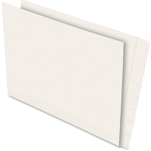 Pendaflex Legal Recycled End Tab File Folder - Ivory - 10% Recycled - 100 / Box - End Tab Folders - PFX98360