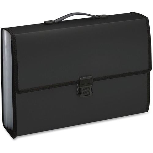 Pendaflex Carrying Case Document - Black - Handle - 1 Pack