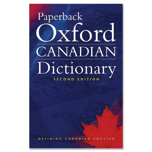 Oxford University Press Paperback Oxford Canadian Dictionary Second Edition Printed Book by Katherine Barber - Oxford University Press Publication - 2006 March - English - Reference Books - OUP0195424395