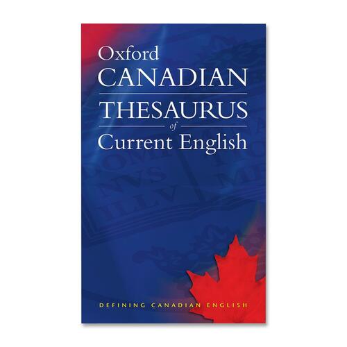 Oxford University Press Canadian Thesaurus of Current English Printed Book by Katherine Barber, Robert Pontisso, Heather Fitzgerald - 2006 October - English - Reference Books - OUP0195425693