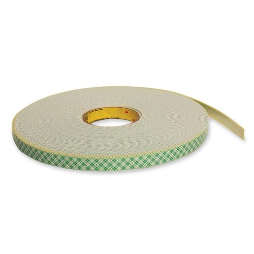 3M Scotch Double-Coated Foam Tape - 36.1 yd (33 m) Length x 0.71" (18 mm) Width - 3" Core - Foam - 1 Each - Foam Tapes - MMM402618M33