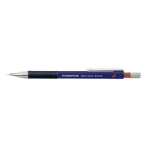 Staedtler Mars Micro 775 - HB Lead - 0.5 mm Lead Diameter - Refillable - Blue Barrel - Mechanical Pencils - STD77505