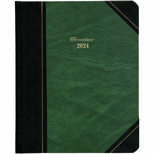Brownline®/Blueline® Traditional Daily Diaries - Daily - 1 Year - January 2024 till December 2024