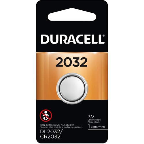 Duracell DL2032BPK Coin Cell General Purpose Battery - For Multipurpose - 3 V DC - 1 Each - Specialty Batteries - DURDL2032BPK