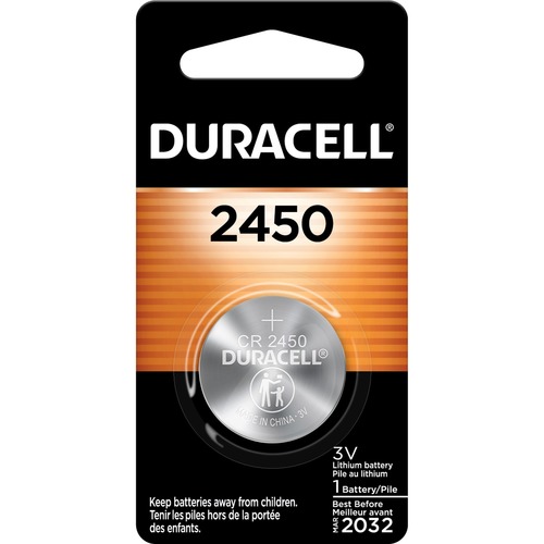 Duracell DL2450BPK Coin Cell General Purpose Battery - For Multipurpose - 3 V DC - 1 Each