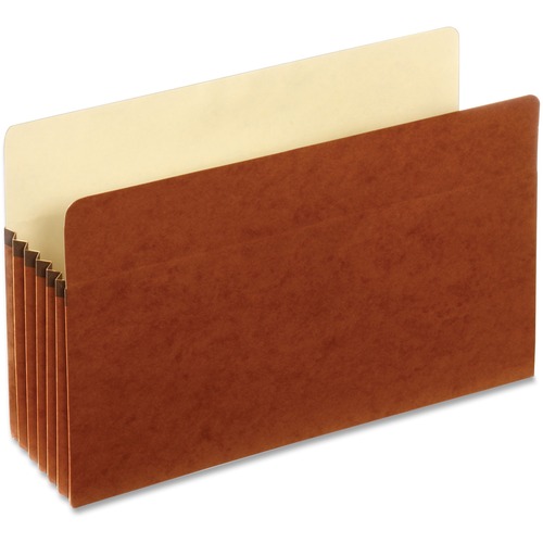 Pendaflex Legal Recycled File Pocket - 8 1/2" x 14" - Top Tab Location - Redrope - 10% Recycled - 1 Each = PFXECDB1536G