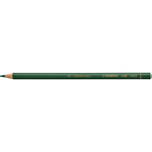 Schwan-STABILO All-Surface Water-soluble Pencil - Green Lead - 1 Each - Wood Pencils - SWSS0043