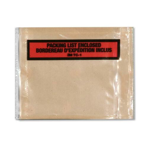 3M Packing List Envelope - Packing List - 1000 / Box - Packing List/Invoice Enclosed Envelopes - MMMTC1