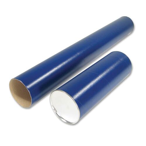 Crownhill Telescopic Mailing Tubes - Removable End Caps - 1 Each - Blue