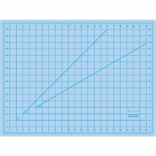 Elmer's X7763 Self Healing Cutting Mat - 24" Length x 36" Width x 0.100" Depth - Gray - 1Each