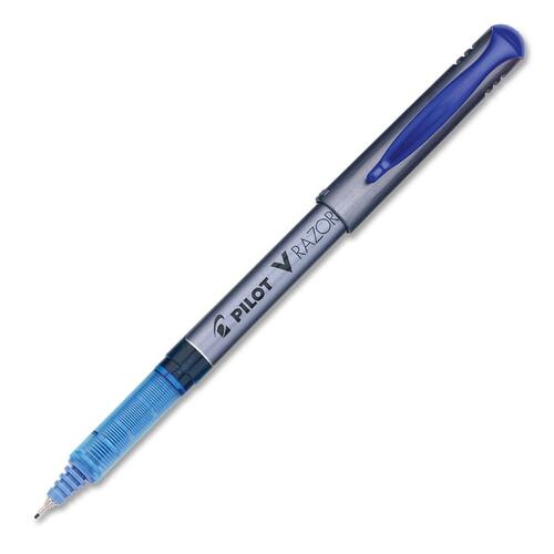 Pilot V Razor Porous Point Pen - Extra Fine Pen Point - 0.3 mm Pen Point Size - Blue - Blue Barrel - 1 Each - Art Pens - PIL200076