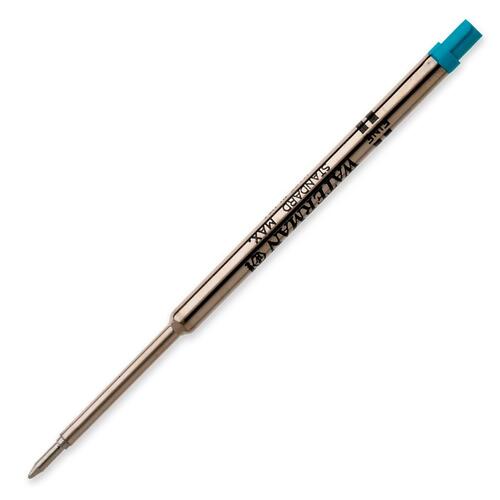 Waterman Ballpoint Pen Refill - Fine Point - Blue Ink - 1 Each