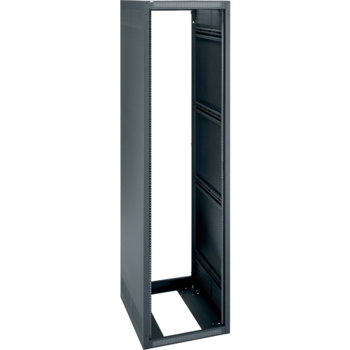 Middle Atlantic ERK-4425LRD Stand-Alone Enclosure Rack Cabinet - 44U Rack Height - Black - Steel - 2500 lb Maximum Weight Capacity
