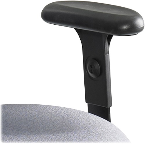Safco Apprentice II Chair Adjustable T-Pad Arms - Black - 2 / Pair