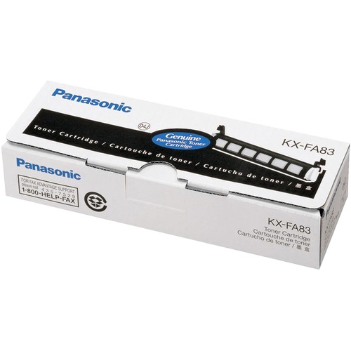 Panasonic Black Toner Cartridge - Black - Laser - 2500 Page - 1