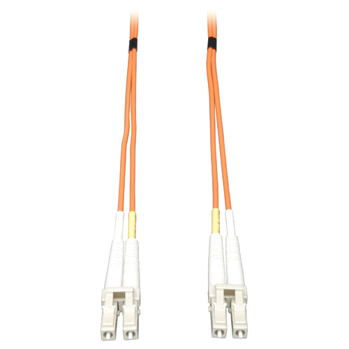 Tripp Lite 35M Duplex Multimode 50/125 Fiber Optic Patch Cable LC/LC 115' 115ft 35 Meter - LC Male - LC Male - 114.83ft - Orange